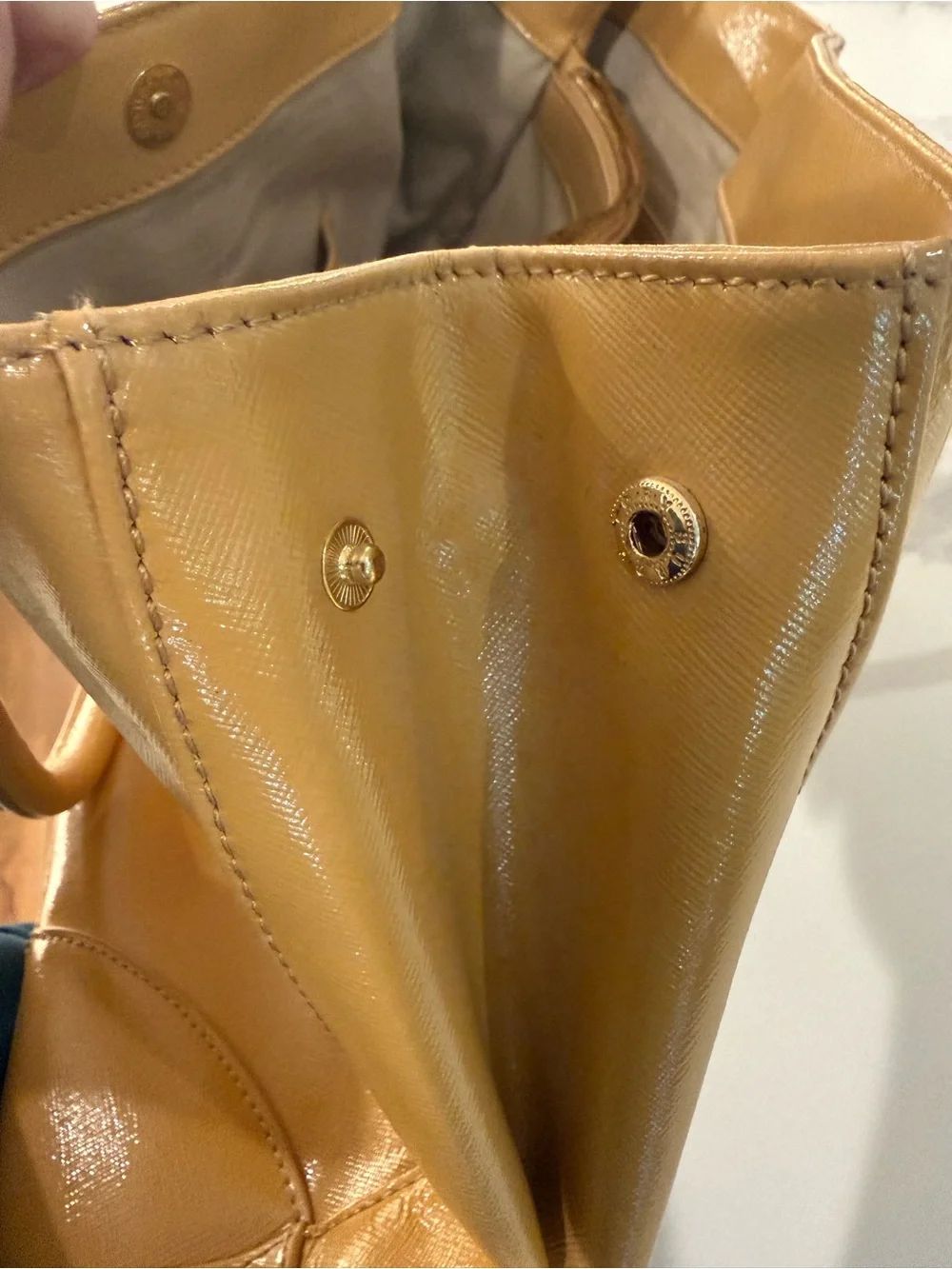 Tory Burch Patent Leather Tote